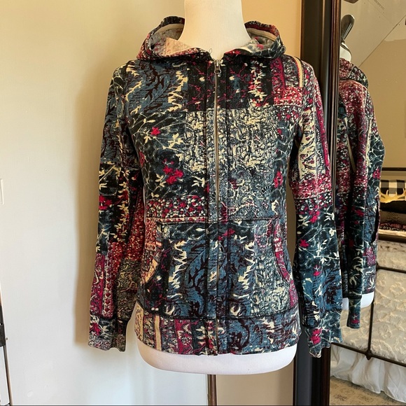 Lucky Brand Knit Wear Small Multicolor Sweatshirt - Picture 1 of 7